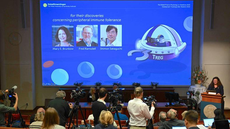 2025诺贝尔医学奖揭晓:三位科学家共享殊荣